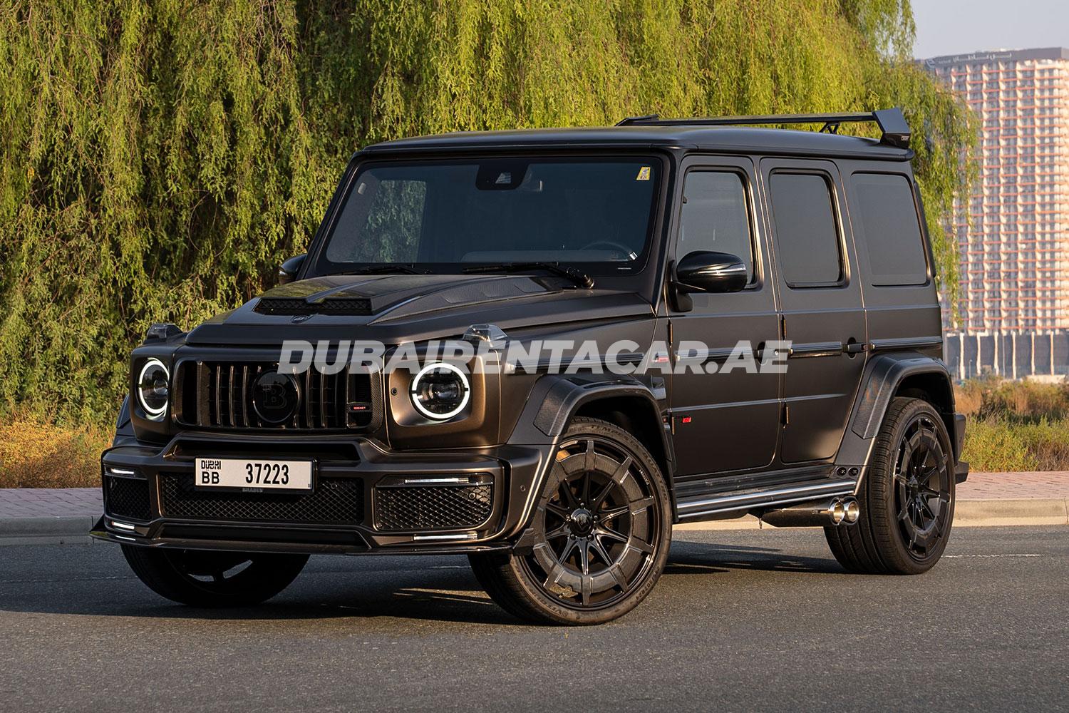 Аренда Mercedes-Benz G900 Brabus Rocket edition в Дубае