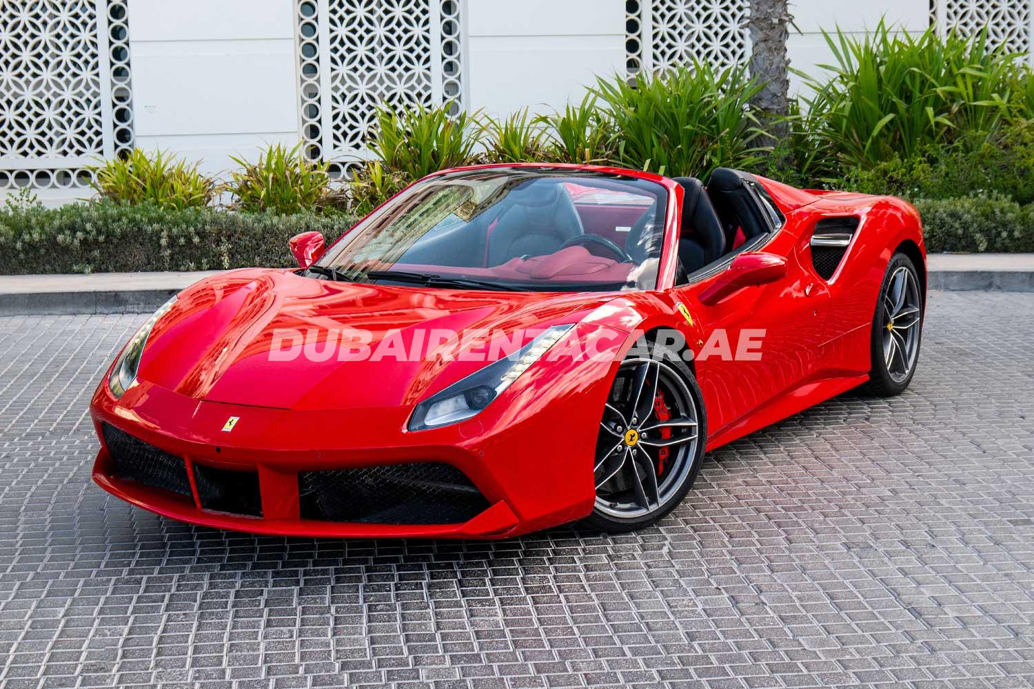 Аренда Феррари 488 2019 года в Дубае, REF-114