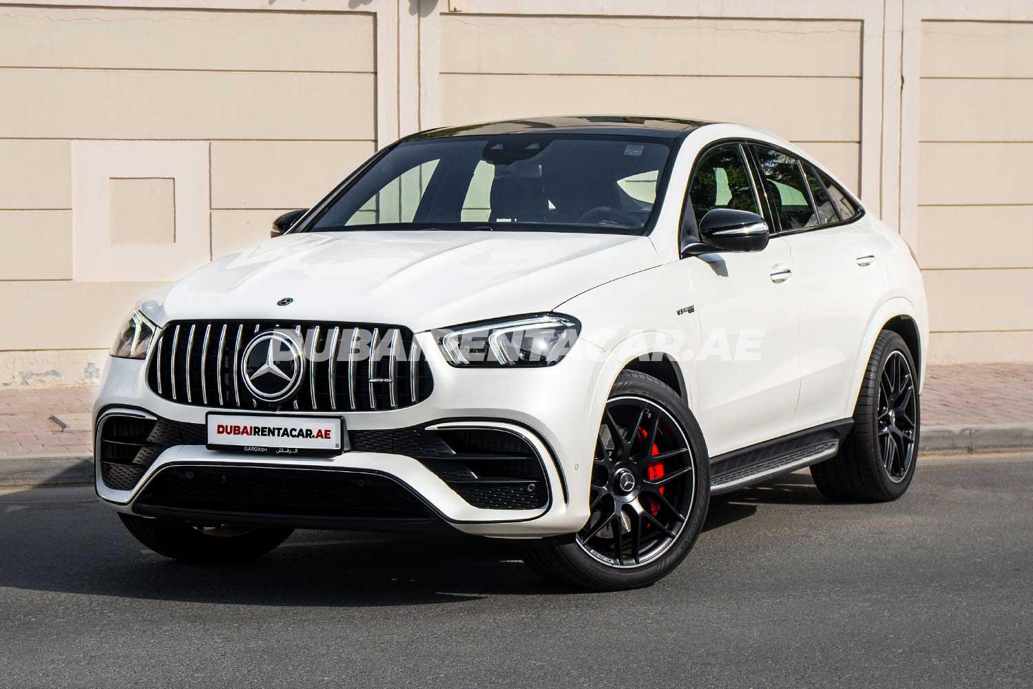 Rent White brand new Mercedes-Benz GLE 2021 model, REF-126 in Dubai