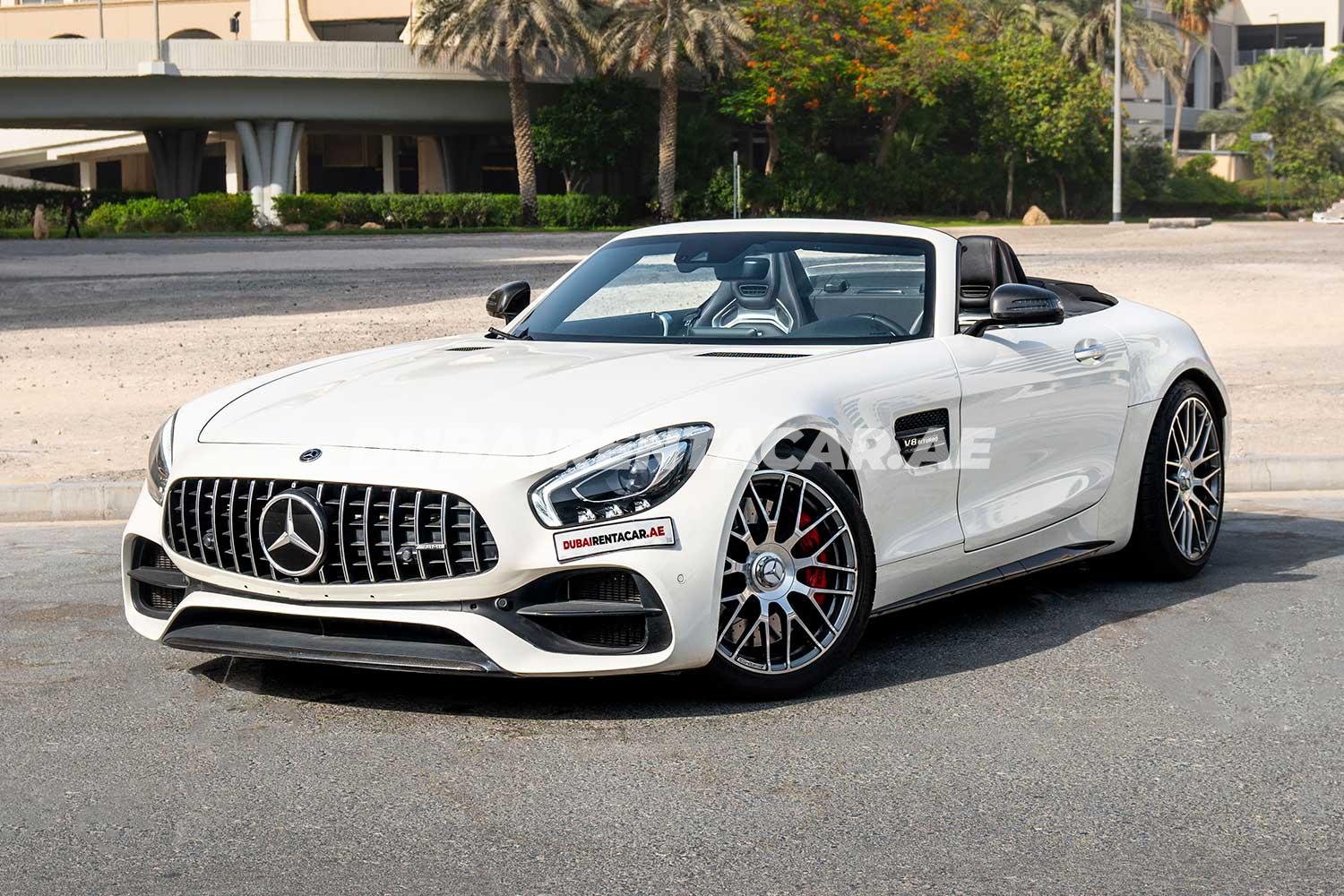 Rent White Mercedes-Benz GT 2020 model, REF-12 in Dubai