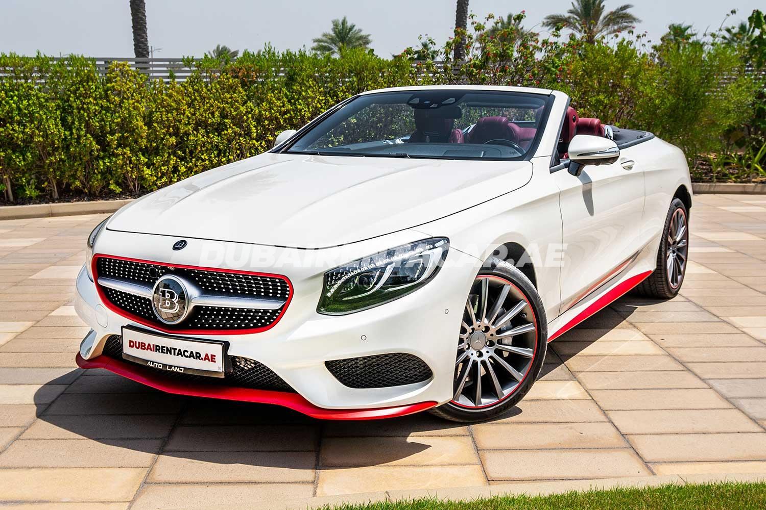 Rent White unique Mercedes-Benz S-Class 2018 model, REF-27 in Dubai