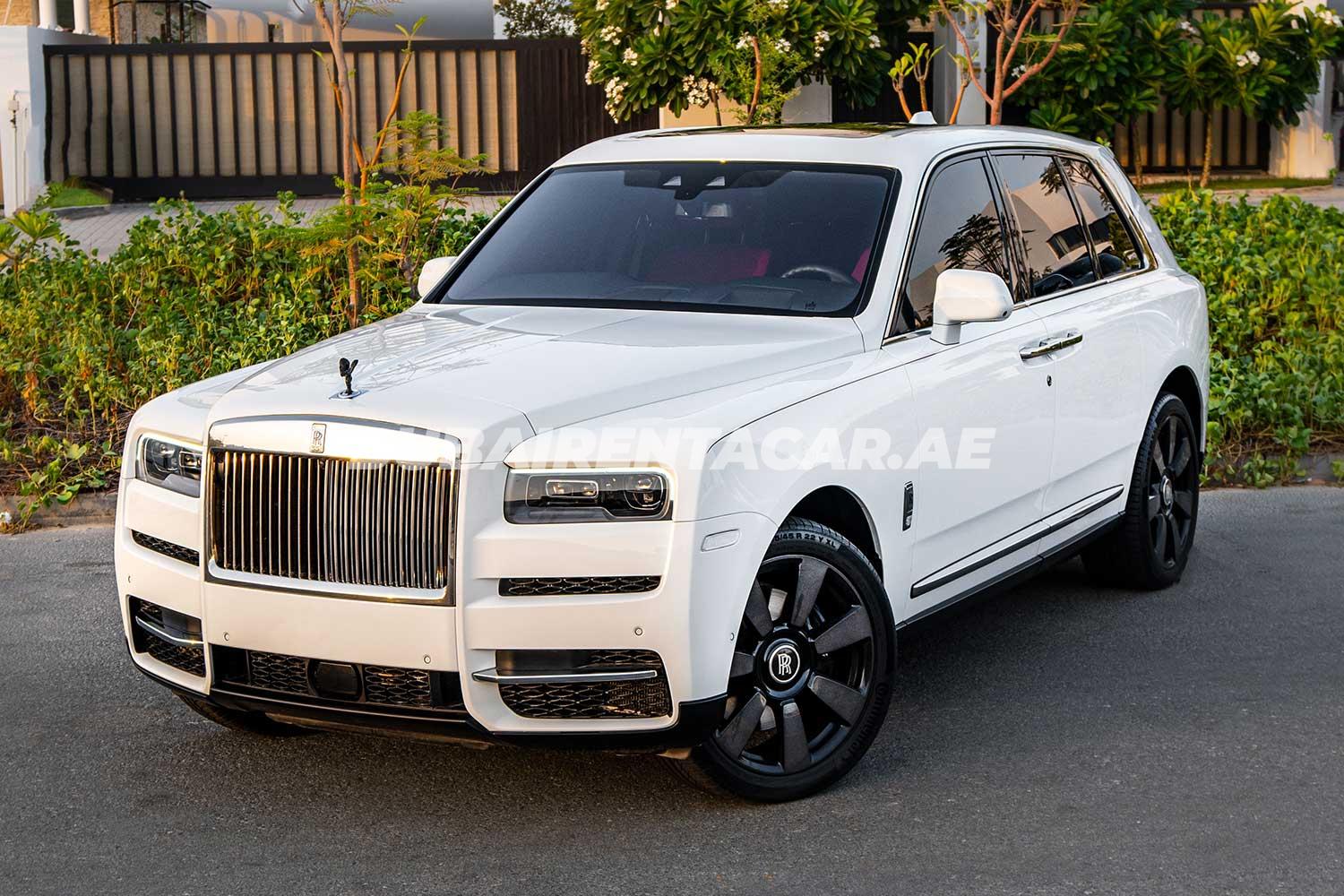 Rolls Royce Cullinan 118 HH Model  White  