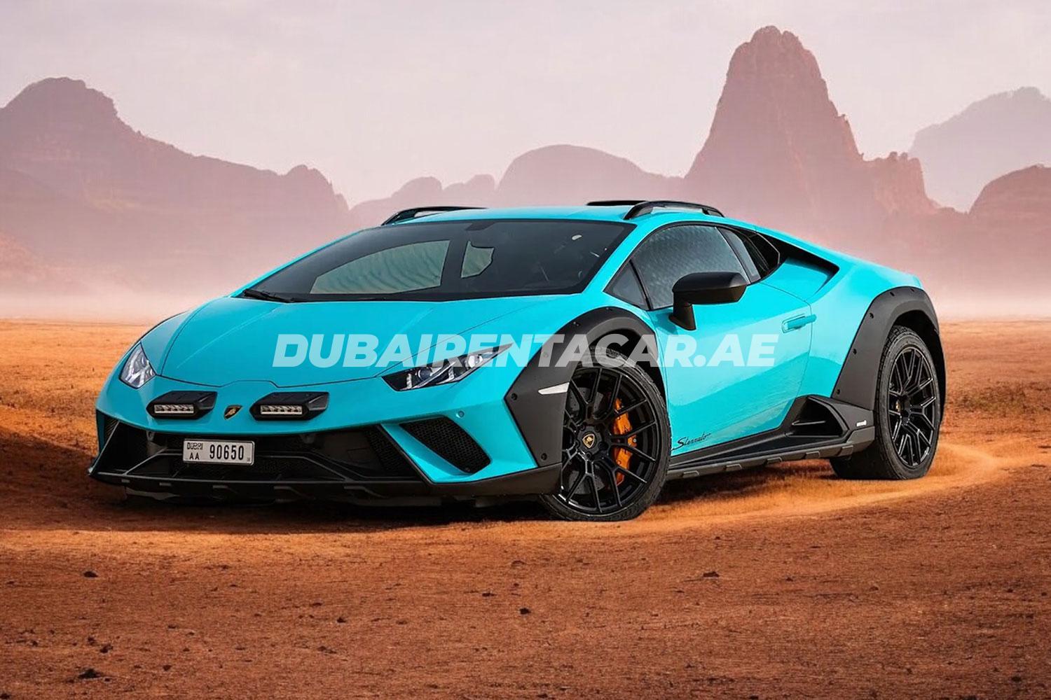 Арендуйте новенький Lamborghini Sterrato в Дубае