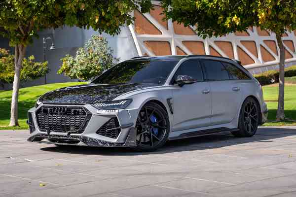Rent powerful and limited Audi RS6 Mansory 2025 in Dubai