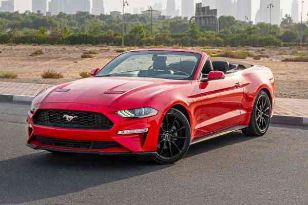 Mustang available for rent #driveclubcarrental #driveclubdubai #drive