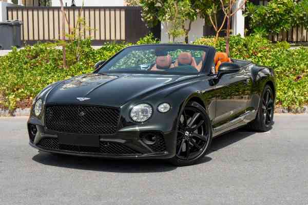 Rent Green Bentley Bentayga GTC in Dubai