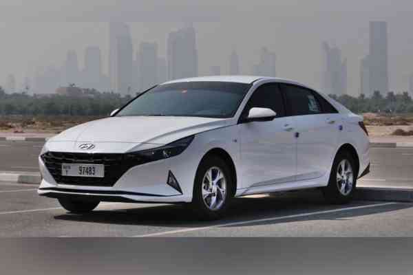 Hyundai Elantra 2024 available for rent in Dubai